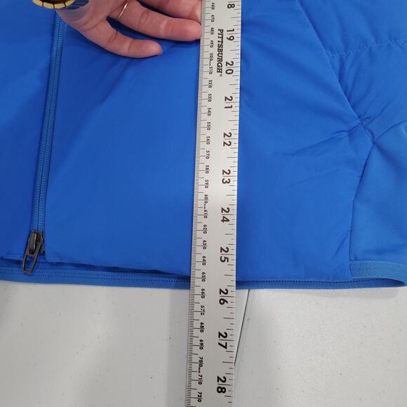 Lululemon Vest Womens Small Blue Down For It All Primaloft Goose Down Running - Picture 8 of 10